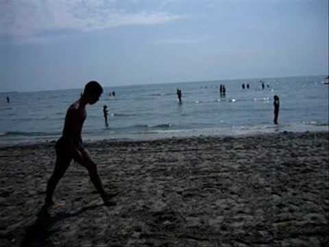 Showing a little on the beach NAvodari