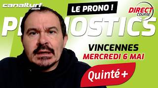 emission video des courses turf pmu du Mercredi 6 mai 2026
