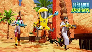 RESEARCH AND DESTROY Gameplay Walkthrough Part 1 FULL GAME (Series X Gameplay)