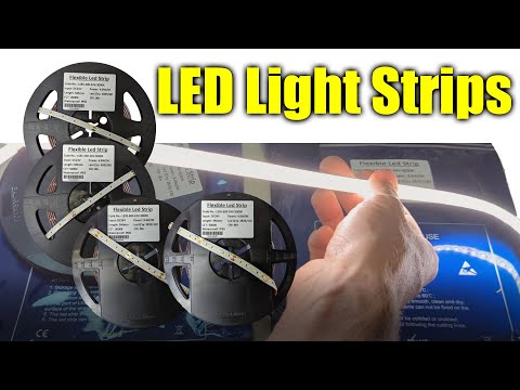 Professional 600 LED Strip Light, 24V, IP65, VHB, 3000K