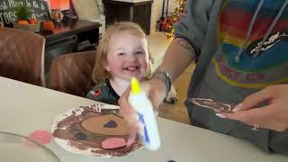 Toddler Makes a Bear Craft| Dad Life Vlog | AmaizenDad"