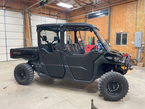 2022 Can Am Defender Max Half Door Install