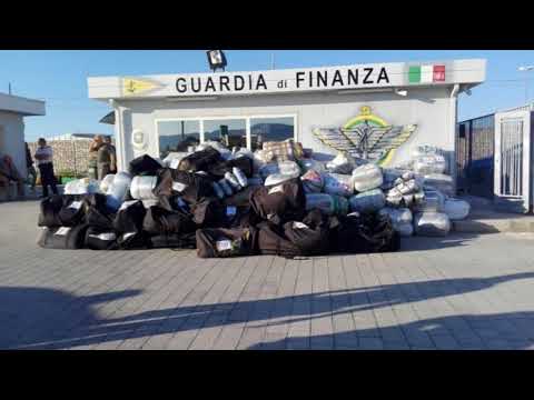 Ora News - Vlera e drogës në jaht, 40 mln euro, pamjet e operacionit