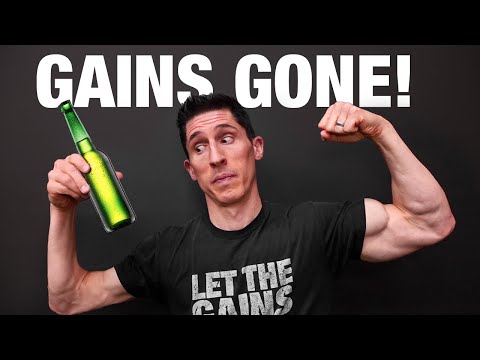 Drinking Alcohol is KILLING Your Gains!