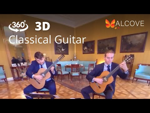 360 3D, Classical Guitar - Antoine de Lhoyer  Movement 3 - full, hi-res series in Alcove on Oculus
