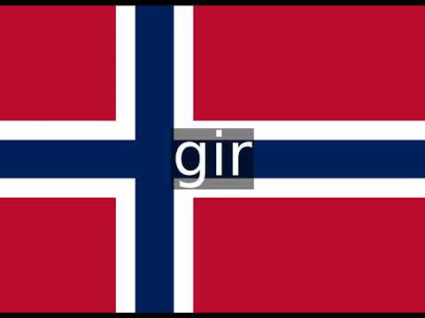 How to pronounce gir in Norwegian