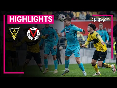 Alemannia Aachen - FC Viktoria Köln | Highlights 3. Liga | MAGENTA SPORT