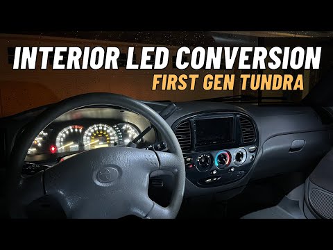 Converting the interior lights on my 1st Gen Tundra to LEDs