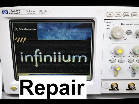 HP Agilent Infiniium 54815A 500Mhz Boot Repair and SSD Upgrade