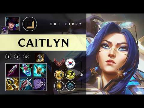 Caitlyn ADC vs Ziggs - KR Grandmaster Patch 26.04