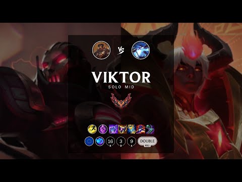 Viktor Mid vs Xerath - EUW Grandmaster Patch 12.8