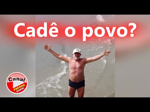 Lula at the beach, where are the people? Bolsonaro on a crowded beach!