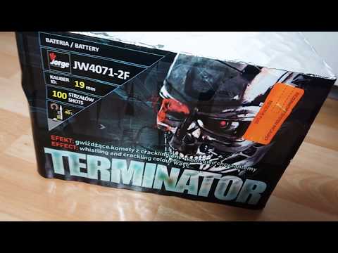 Heiße Polenbatterie 100 Schuss TERMINATOR Cake von Jorge