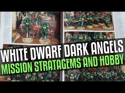 Dark Angels White Dwarf Content Spotted - Mission Stratagems and Hobbying
