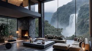 Resort Living Room Is Tranquil And The Cozy Jazz Music – Gentle Morning Jazz Help Inner Peace
