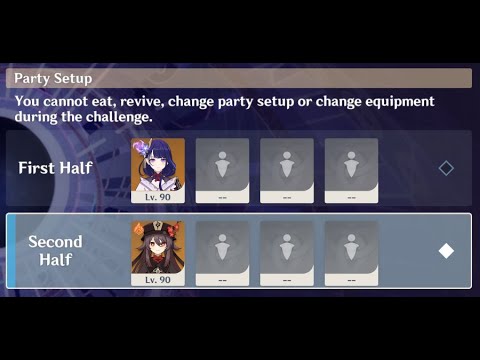 Raiden Shogun x Hu Tao - 2.3 Spiral Abyss Floor 12 Clear Solo Showcase (9star)