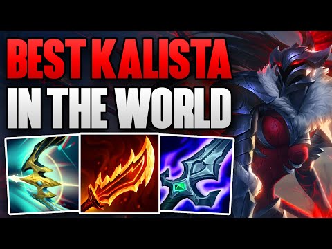 BEST KALISTA IN THE WORLD CARRIES HIS TEAM! | CHALLENGER KALISTA ADC GAMEPLAY | Patch 14.6 S14