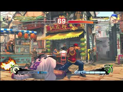 SSF4 AE [Rufus] chobibixinco vs hattarikun15 [Yun]