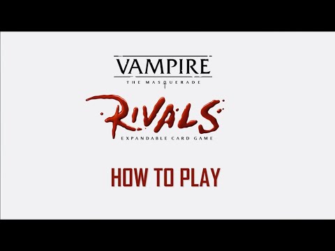 Vampire: The Masquerade Rivals Expandable Card Game Blood & Alchemy Expansion - YouTube Video