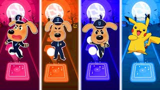 Sheriff Labrador VS Gummy Bear VS Pokemon