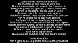 Emis Killa - Non è Facile (LYRICS-TESTO) [TERZA STAGIONE]