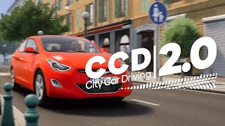 Авторы City Car Driving 2.0 представили первый тизер и скриншоты