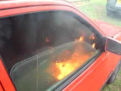 FIA Cockpit test using Lifeline Zero 360 extinguisher system