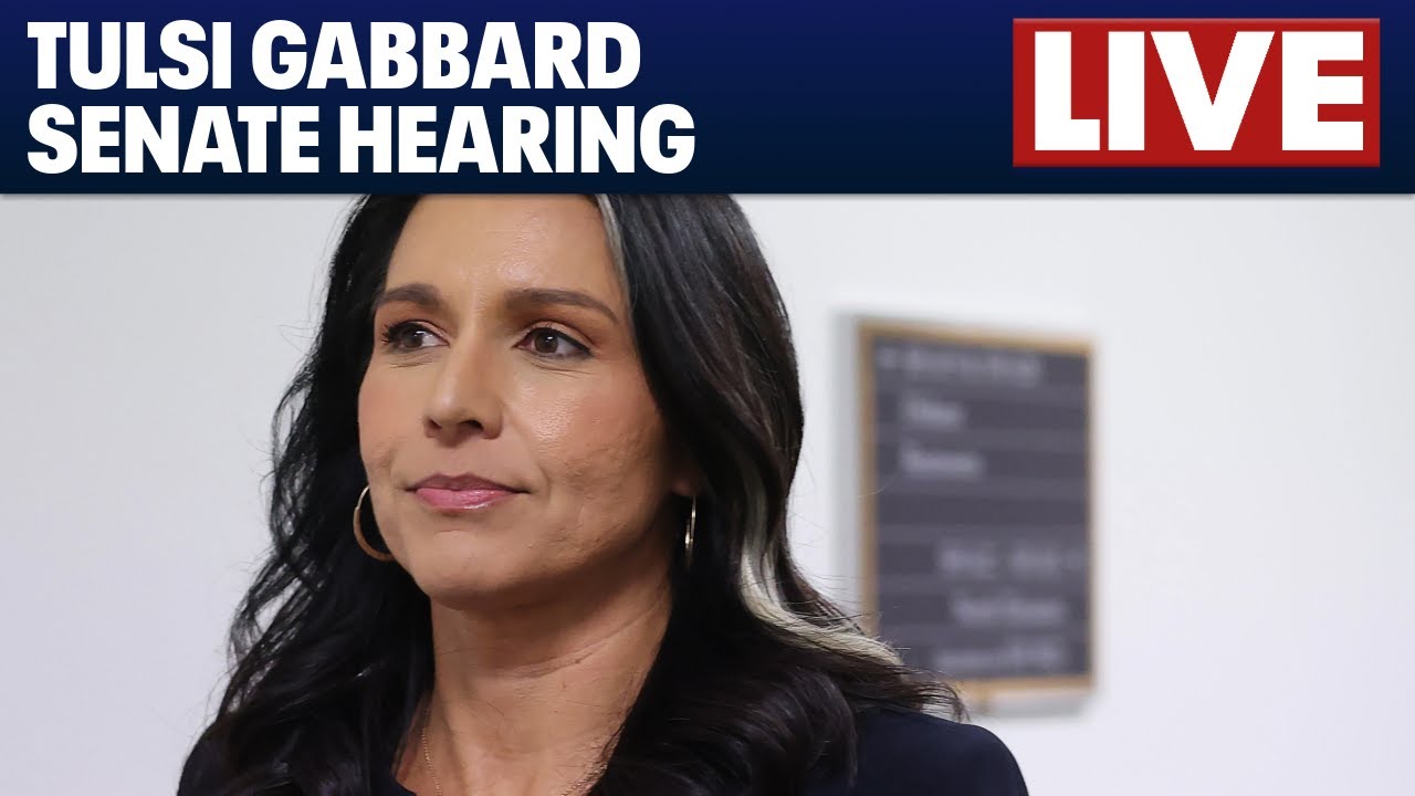 Tulsi Gabbard faces senate confirmation hearing | LIVE