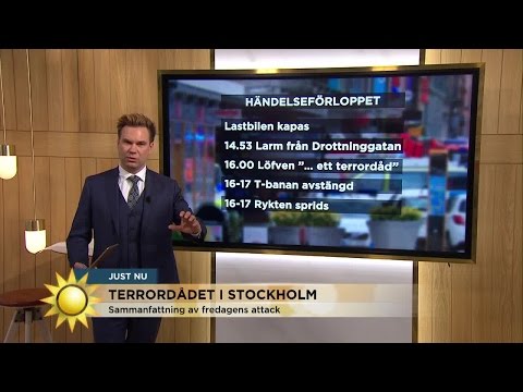 Terrorattacken - här är hela händelseförloppet - Nyhetsmorgon (TV4)
