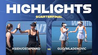 Su-wei Hsieh/Jelena Ostapenko vs Hanyu Guo/Kristina Mladenovic | 2026 Cincinnati Open | Quarterfinal