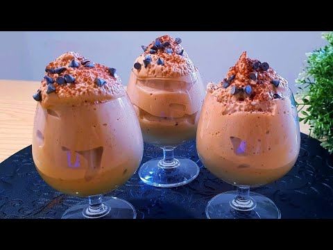 Magic coffee cream READY IN 2 MINUTES # asmr