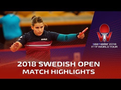 Liu Shiwen vs Petrissa Solja I 2018 ITTF Swedish Open Highlights (R16)