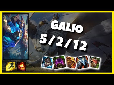 Galio vs Morgana BR Challenger SUPPORT (5/2/12) - v11.3
