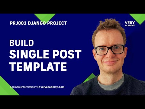 Single Post Page | Django Project | djblogger thumbnail