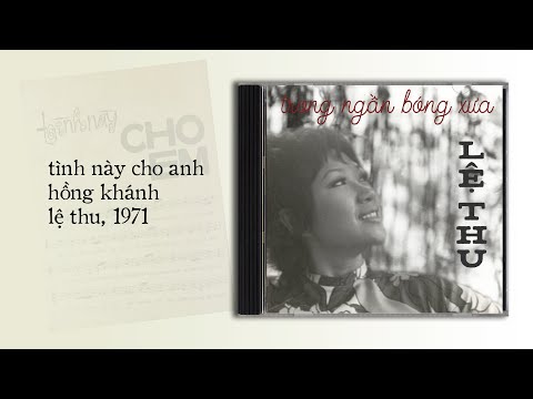 Tình này cho anh (Hững hờ) Sheet - Lệ Thu