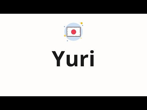 How to pronounce Yuri