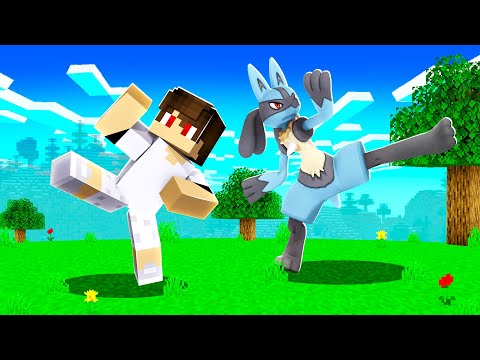 LUCARIO POKÉMON LUTADOR - 100 DIAS NO PIXELMON