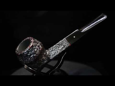 1965 Dunhill 48  Bulldog 4S  England ESTATE PIPE Shell Briar Rustic Diamond Shank