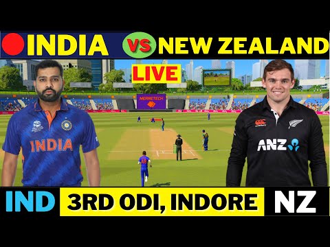 Live: India vs New Zealand, 3rd ODI, Indore | Live Scores & Commentary | IND Vs NZ | 2023 Series