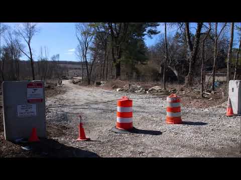 Railroad Development: Grafton & Upton's planned expansion site - Hopedale, MA - 3/2023