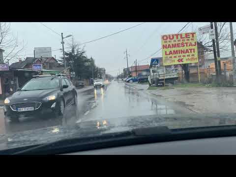 Beograd, vožnja, Altina, uzduž i popreko