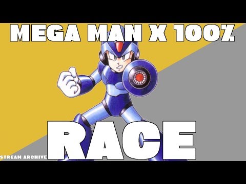 Mega Man X1 100% RACE! Bailey VS Jordan  (Stream Archive)