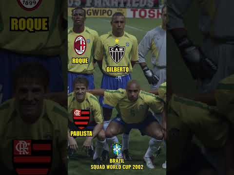 Squad Brasil World Cup 2022, Club Players (Ronaldo, Ronaldinho, Rivaldo)