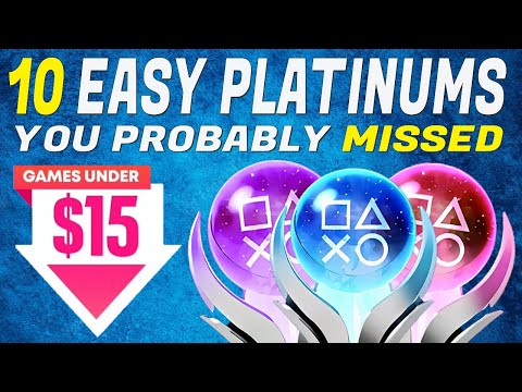 10 Easy Platinum Games You Probably Missed | Games Under $15 Sale 2022 - PS4 & PS5