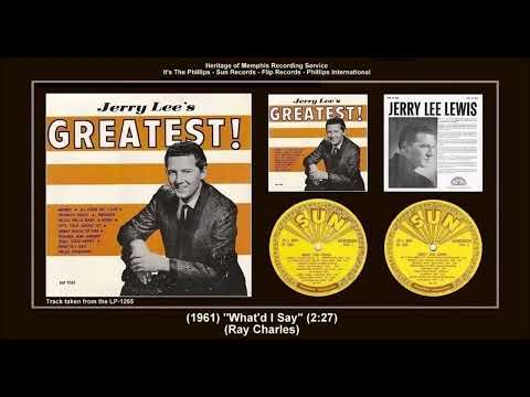 *(1961) Sun LP-1265 B-2 ''What'd I Say'' Jerry Lee Lewis