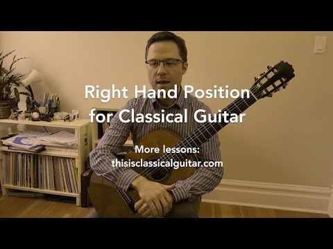 Lesson: Right Hand Position & Technique for Classical Guitar