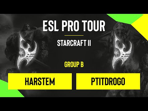 SC2 - Harstem vs. PtitDrogo - DH SC2 Masters - Summer 2020 - Group B - EU