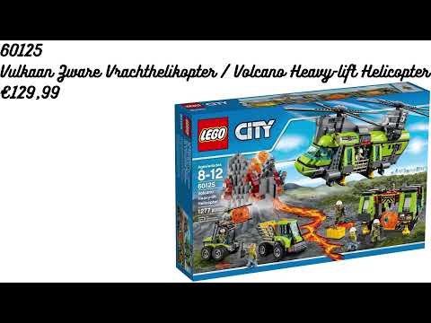 Alle LEGO City Vulkaan Sets 2016 - All LEGO City Volcano Sets 2016