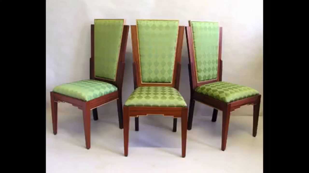 Art deco dining chairs ideas