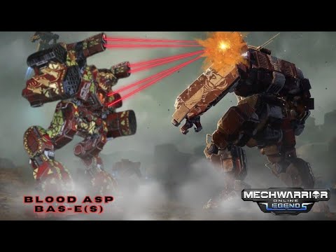 Mechwarrior Online: Quick Build Review - Blood Asp BAS-E(S)